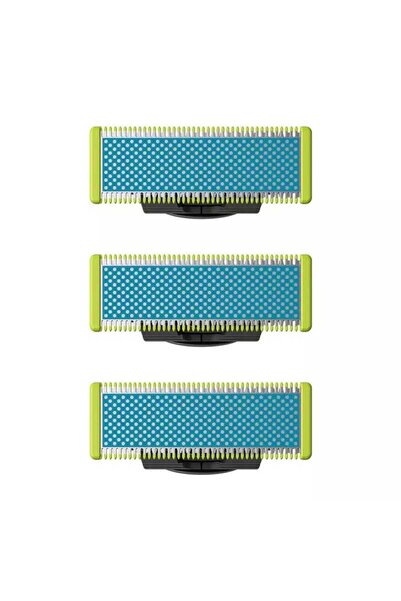 Philips Rezerve OneBlade QP235/50, pachet de 3 lame Anti-Friction (pentru pie...