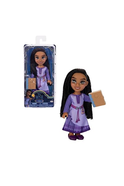 Disney Jakks Pacific Princess Asha Mini Doll, 15 cm