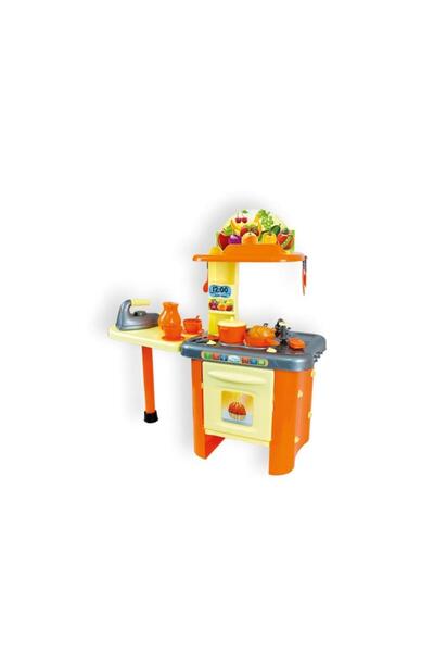 Mochtoys MOCH TOYS Σετ Κουζίνας με Σιδερώστρα 86 εκ. – 10154 (Πορτοκαλί)