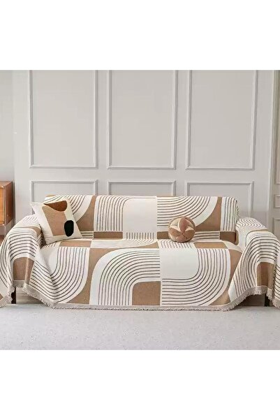 Arabest Chenille Boho Sofa Slipcover with Tassel, Non-Slip Washable Loveseat ...