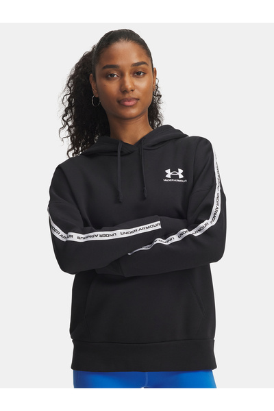 Under Armour Dámská mikina Icon Fleece Taped Hdy-BLK