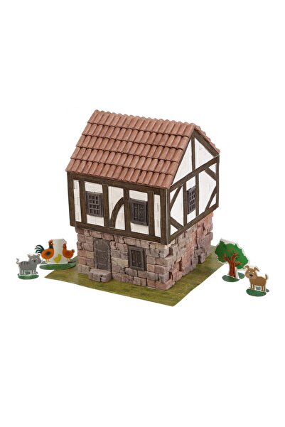 Reducio! Set constructie caramizi Wise Elk - Casa fermei, 590 piese reutiliza...