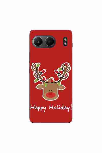 OEM Husa compatibila cu OnePlus Nord 4 Silicon Gel Tpu Model Craciun Ren Happ...