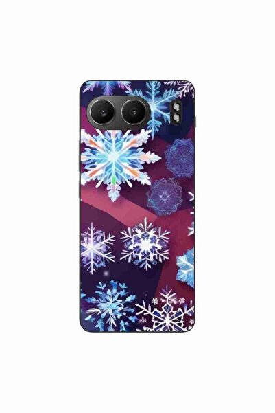 OEM Husa compatibila cu OnePlus Nord 4 Silicon Gel Tpu Model Fulgi de Gheata