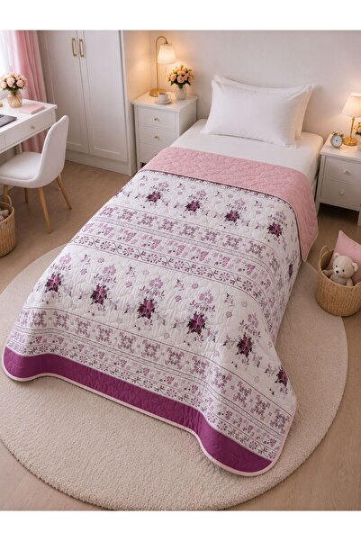meressa home Quilted Cotton Single Multi-Purpose Bedspread/Pique