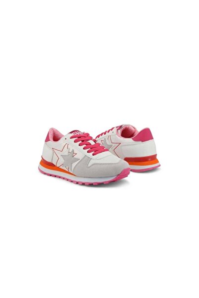 Shone Pantofi sport SHONE, Fete, material lucios,ALB/ ROZ, Talpa spuma memori...