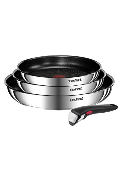 TEFAL Σετ 4 τεμαχίων Ingenio Emotion, τηγάνια 22/24/28 εκ., αποσπώμενη λαβή, ...