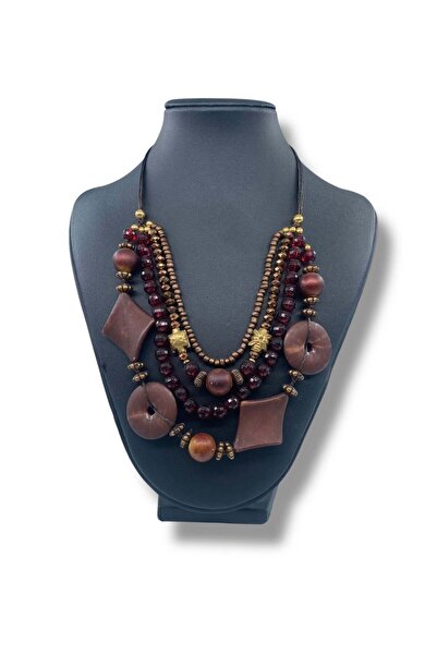 Bozhi Necklace Glass Beads Luminous Style