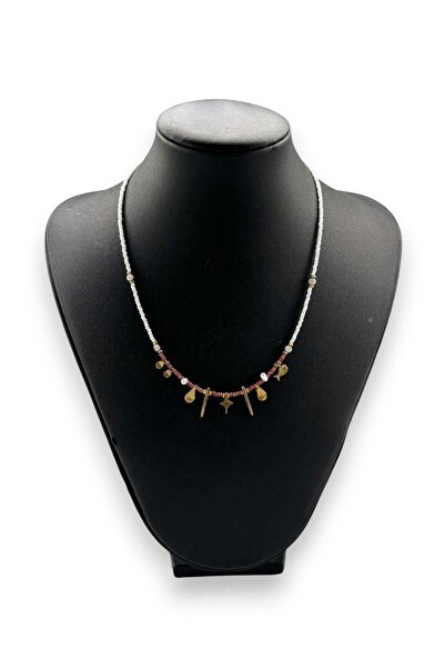 Bozhi Necklace Glass Beads Elegant Gift