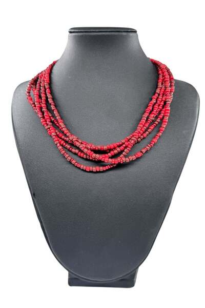 Bozhi Necklace Glass Beads Casual Elegance