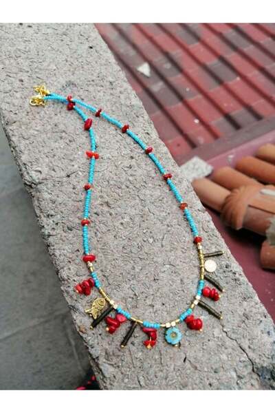 Bozhi Necklace Glass Beads Casual Elegance