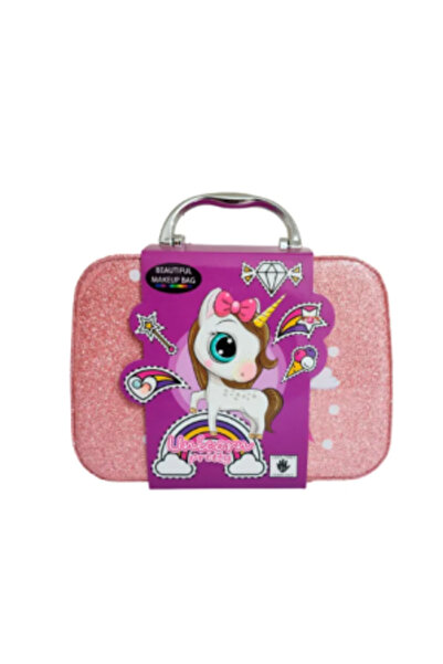 PlayFun Trusă Cosmetice , Design Unicorn Roz, Cu Accesorii Complete 651111004...