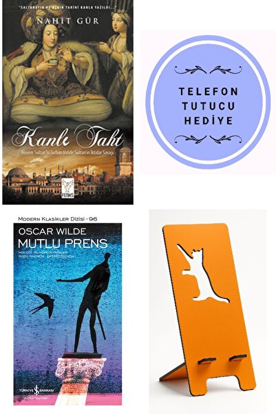 TÜRKİYE İŞ BANKASI KÜLTÜR YAYINLARI Bloody Throne + Happy Prince + Phone Holder