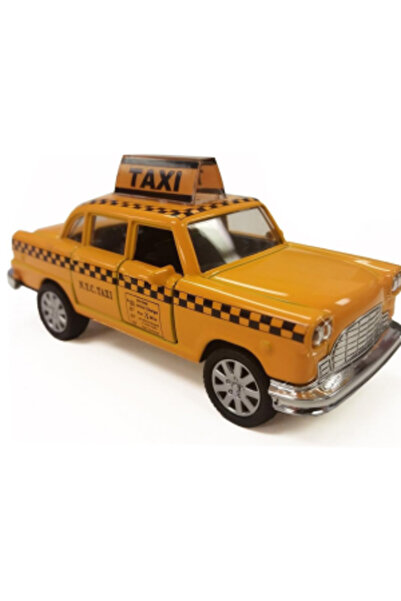 CasaDesteapta.ro New York City Taxi Metal Toy Car, 1:32 Scale, Vintage Model ...