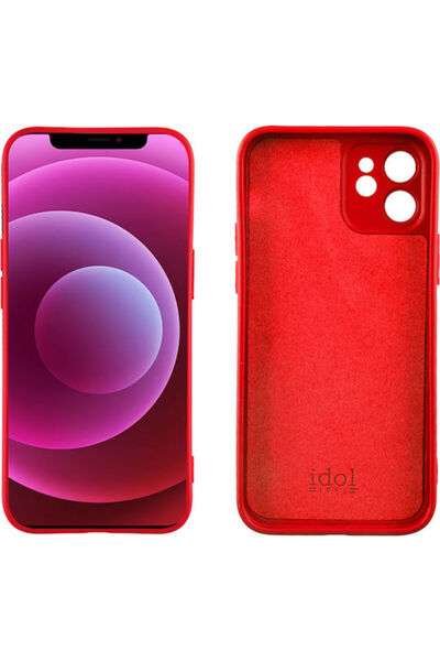 Other Idol 1991 Βελούδινη Πίσω Θήκη Σιλικόνης Κόκκινη (iPhone 12 mini) Κωδικό...