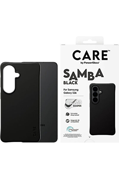 Panzer Glass PanzerGlass Care Μαύρη Θήκη Πλάτης Σιλικόνης (Galaxy S26) Κωδικό...