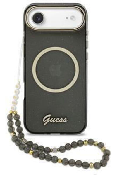 Guess Iml Πίσω Κάλυμμα Πλαστικό / Σιλικόνης Μαύρο (iPhone Air) Κωδικός: GUHMP...