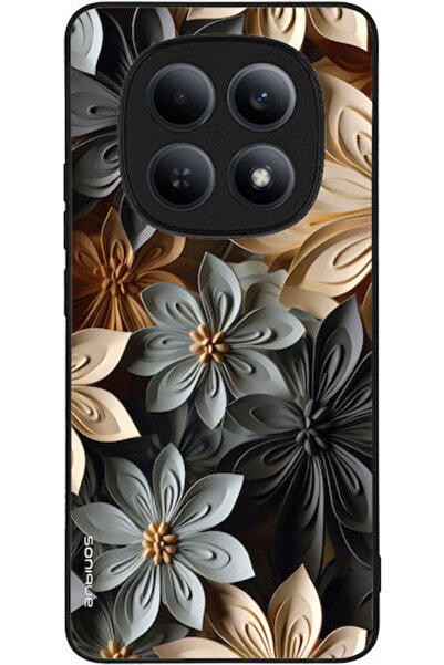Other Θήκη Sonique Σειρά 3D Λουλούδια Xiaomi Redmi Note 15 4G Γκρι