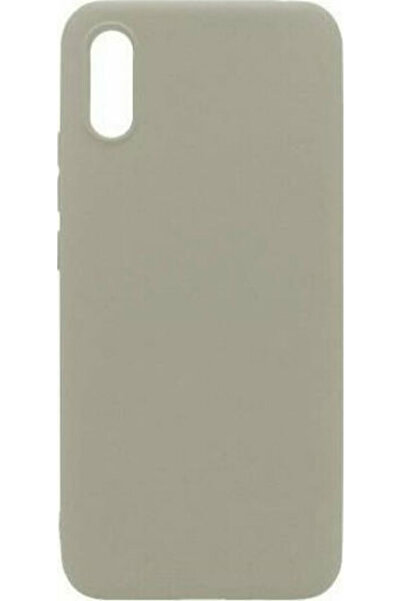 inos Μαλακή Πίσω Θήκη TPU Σιλικόνης Γκρι (Redmi 9A / 9AT)