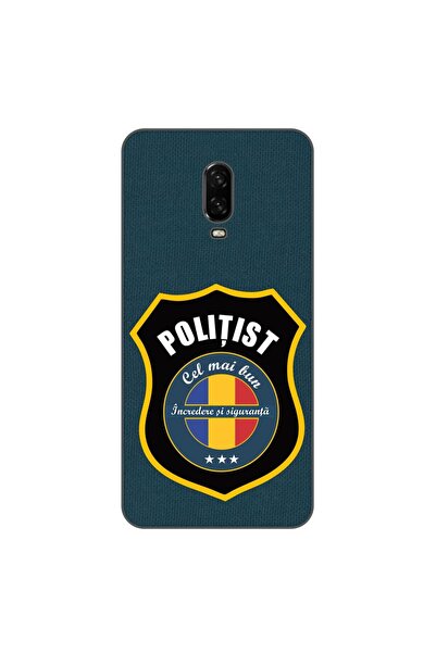 OEM Husa compatibila cu OnePlus 6T Silicon Gel Tpu Model Politist