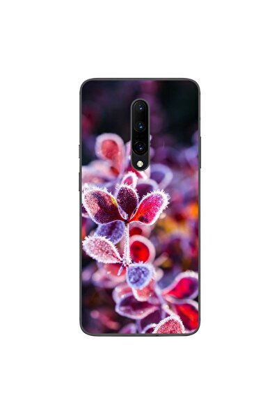 OEM Husa compatibila cu OnePlus 7 Pro Silicon Gel Tpu Model Flori Inghetate