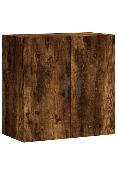 vidaxl Wall cabinet, smoky oak, 60x31x60 cm, composite wood