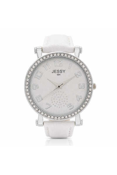 Watch Ceas de dama, Jessy, Alb, Casual, JES08