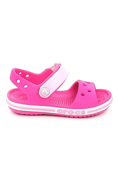 Crocs Παιδικό Πέδιλο για Κορίτσι Bayaband Sandal T Χρώματος Ροζ 211055-6QQ
