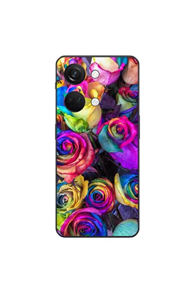 OEM Husa compatibila cu OnePlus Nord 3 Silicon Gel Tpu Model Trandafiri Colorati