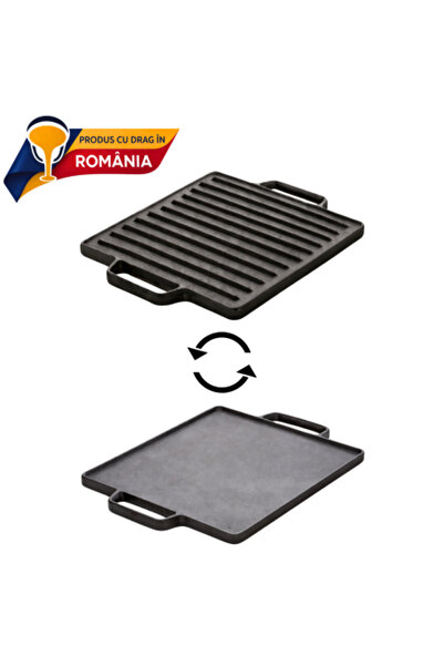 Mae Placă reversibilă din fontă 220 x 220 mm