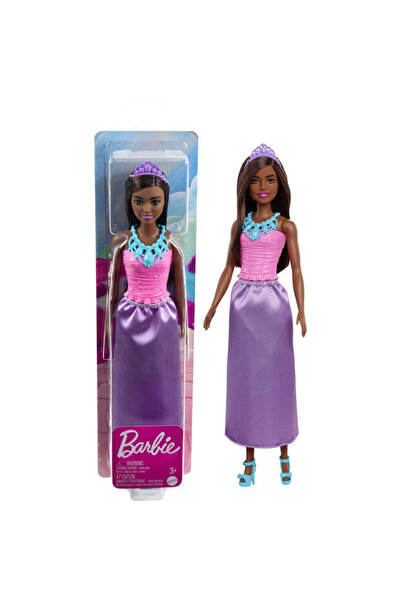 mattel Barbie Πριγκιπικό Φόρεμα Μωβ Φούστα HGR02
