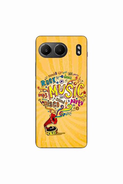 OEM Husa compatibila cu OnePlus Nord 4 Silicon Gel Tpu Model Muzica la Gramofon