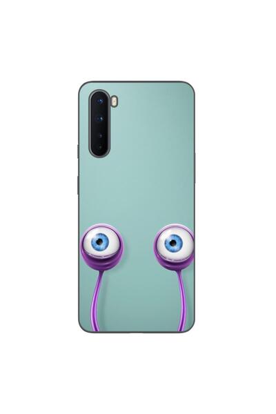 OEM Θήκη συμβατή με OnePlus Nord από σιλικόνη gel TPU με σχέδιο  "Μάτια Σαλιγ...