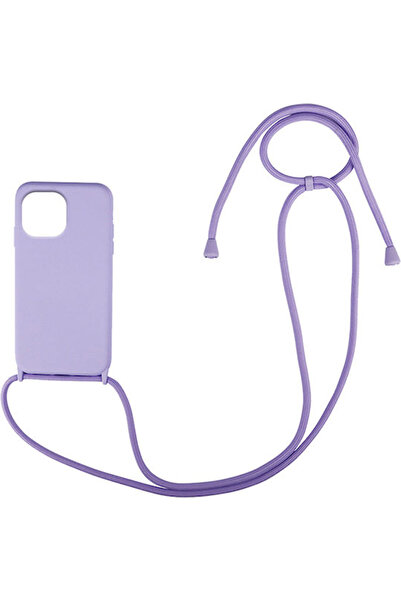 Other Sonique CarryHang Πίσω Θήκη Σιλικόνης 0.5mm με Λουράκι Λιλά (Xiaomi Red...