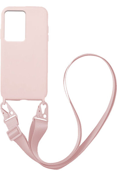Other Sonique CarryHang Υγρή Θήκη Πλάτης Σιλικόνης 0.5mm με Λουράκι Ροζ (Redm...