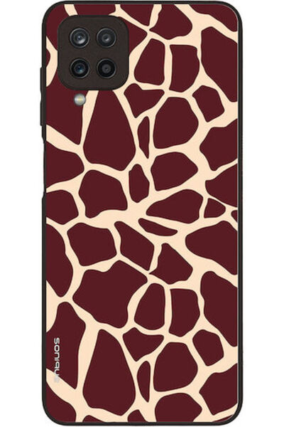 Other Σειρά Sonique Animal Print Samsung Galaxy A12 Καμηλοπάρδαλη 03 Θήκη Κιν...