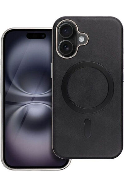 OEM Gentleman Mag Θήκη Πλάτης Σιλικόνης / Πλαστικού Μαύρη (iPhone 18 / 17 Pro)