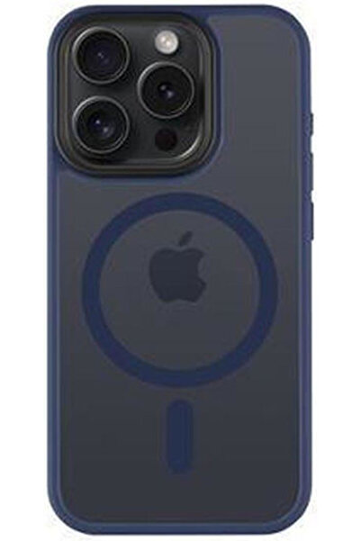 Tactical Magforce Πίσω Κάλυμμα Σιλικόνης / Πλαστικό Μπλε (iPhone 15 Pro) Κωδι...