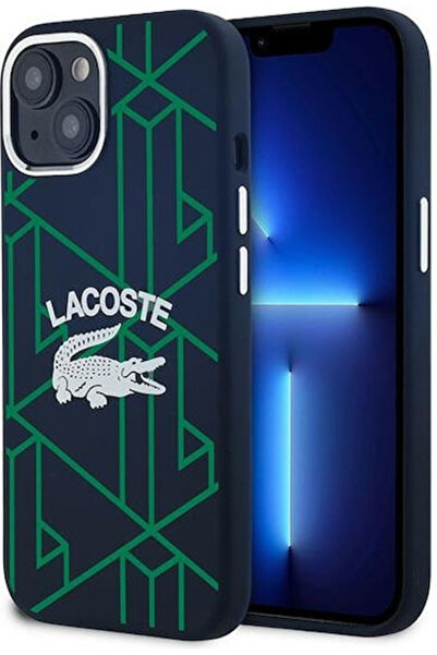 Lacoste Σιλικόνη Μονόγραμμα Vintage Λογότυπο Πίσω Κάλυμμα Magsafe Πλαστικό / ...
