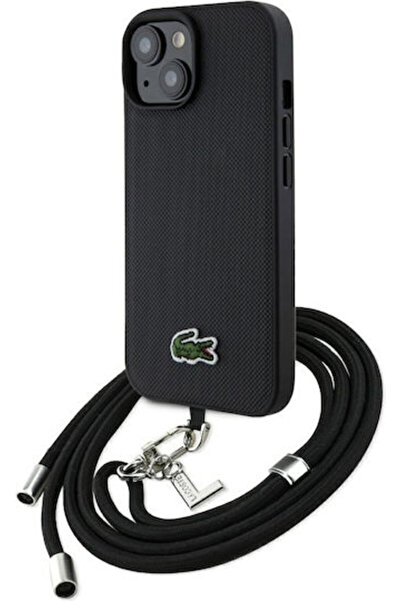 Lacoste Εμβληματική Θήκη Πλάτης Petit Pique Crossbody Cord MagSafe από Πλαστι...