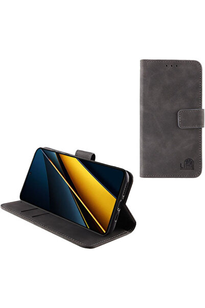 Lime&co Lime Case Xiaomi Poco X6 Pro 5g 6.67" Essential Magnet Book Stand Cli...