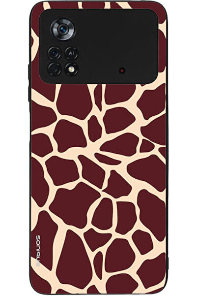 Other Sonique Θήκη Σειράς Animal Print για Xiaomi Poco X4 Pro 5G Καμηλοπάρδαλ...