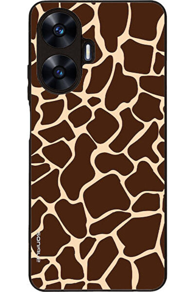 Other Σειρά Sonique Animal Print Realme C55 Θήκη Καμηλοπάρδαλη 01