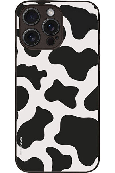 Other Sonique Θήκη Σειράς Animal Print για Apple iPhone 15 Pro Max Αγελάδα 01