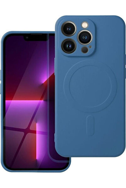 OEM Θήκη Mag Πίσω Κάλυμμα Σιλικόνης Μπλε (iPhone Air)