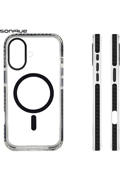 Other Maghard Pro Sonique Μαγνητική Θήκη Apple iPhone 16 Plus Μαύρο