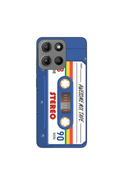 OEM Husa compatibila cu Motorola Moto G15 Silicon Gel Tpu Model Caseta Vintag...