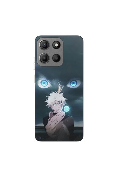 OEM Калъф, съвместим с Motorola Moto G15, силиконов гел TPU, с десен Джуджуцу...