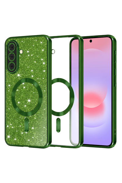 Techsuit Husa pentru Samsung Galaxy A37 5G, Luxury Glitter MagSafe, protectie...
