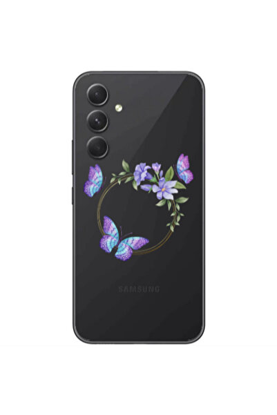 Other Samsung Galaxy A25 Butterfly on the ring Transparent Silicone TPU Θήκη